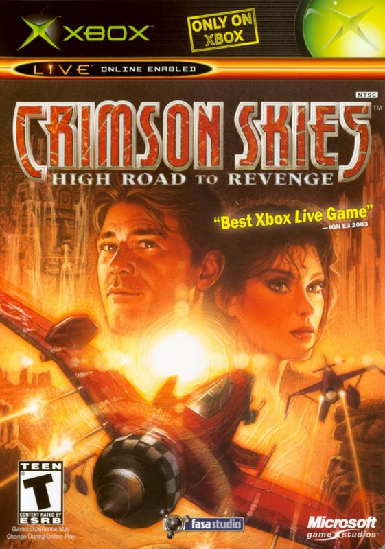 Crimson Skies [Platinum Hits] box art for Xbox
